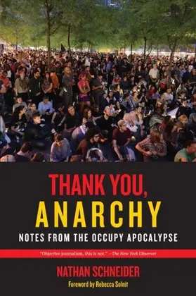 Schneider |  Thank You, Anarchy | eBook | Sack Fachmedien