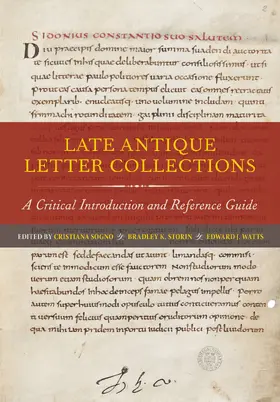 Sogno / Storin / Watts |  Late Antique Letter Collections | eBook | Sack Fachmedien