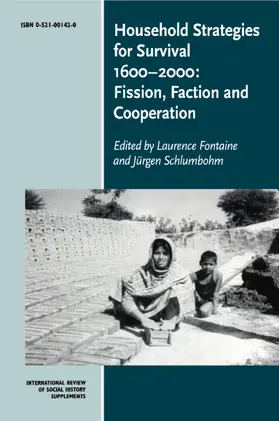 Fontaine / Schlumbohm |  Household Strategies for Survival 1600-2000 | Buch |  Sack Fachmedien