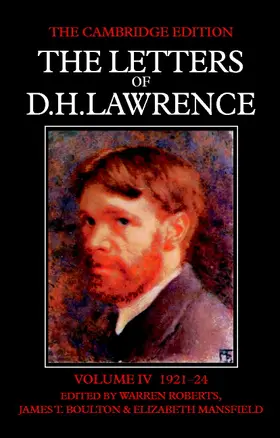Lawrence / Roberts / Boulton |  The Letters of D. H. Lawrence | Buch |  Sack Fachmedien