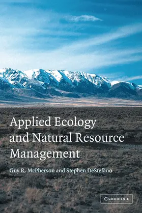 McPherson / DeStefano |  Applied Ecology and Natural Resource Management | Buch |  Sack Fachmedien