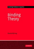 Büring |  Binding Theory | Buch |  Sack Fachmedien