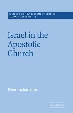 Richardson / Court |  Israel in the Apostolic Church | Buch |  Sack Fachmedien