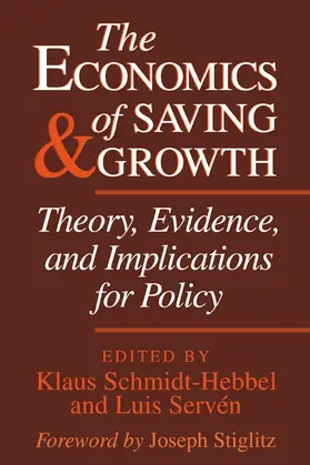 Servin / Schmidt-Hebbel / Servén |  The Economics of Saving and Growth | Buch |  Sack Fachmedien