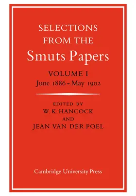 Hancock / Poel |  Selections from the Smuts Papers | Buch |  Sack Fachmedien
