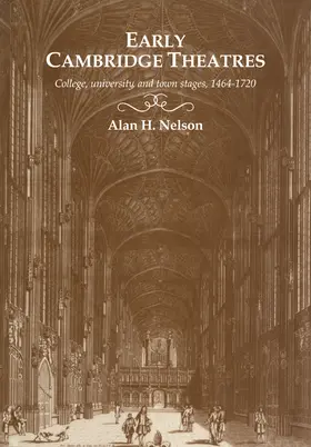 Nelson |  Early Cambridge Theatres | Buch |  Sack Fachmedien