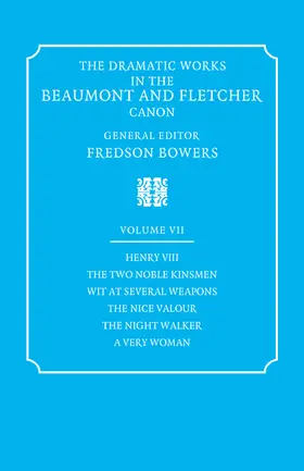 Beaumont / Fletcher / Bowers |  The Dramatic Works in the Beaumont and Fletcher Canon | Buch |  Sack Fachmedien