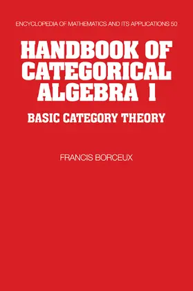 Borceux |  Handbook of Categorical Algebra | Buch |  Sack Fachmedien