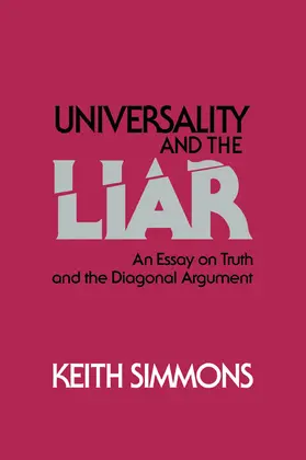 Simmons |  Universality and the Liar | Buch |  Sack Fachmedien