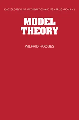 Hodges |  Model Theory | Buch |  Sack Fachmedien