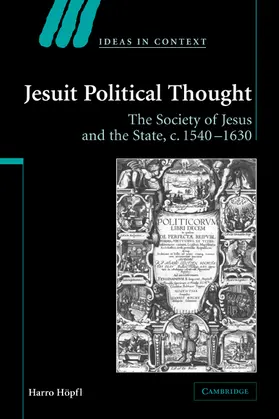 Hopfl / Höpfl |  Jesuit Political Thought | Buch |  Sack Fachmedien