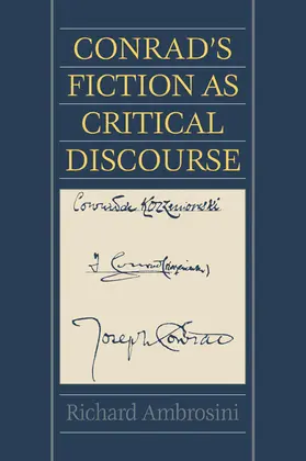 Ambrosini |  Conrad's Fiction as Critical Discourse | Buch |  Sack Fachmedien