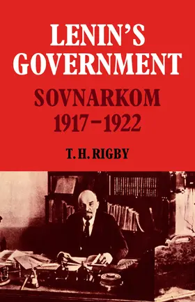 Rigby |  Lenin's Government | Buch |  Sack Fachmedien