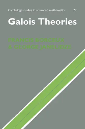 Borceux / Janelidze |  Galois Theories | Buch |  Sack Fachmedien
