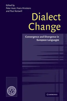 Auer / Hinskens / Kerswill |  Dialect Change | Buch |  Sack Fachmedien