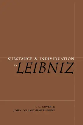 Cover / O'Leary-Hawthorne | Substance and Individuation in Leibniz | Buch | 978-0-521-07303-5 | www.sack.de