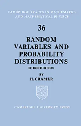 Cramer |  Random Variables and Probability Distributions | Buch |  Sack Fachmedien