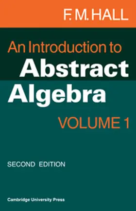 Hall |  An Introduction to Abstract Algebra | Buch |  Sack Fachmedien