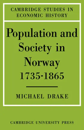 Drake |  Population and Society in Norway 1735 1865 | Buch |  Sack Fachmedien