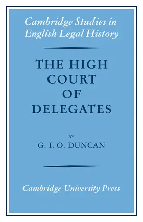 Duncan |  The High Court of Delegates | Buch |  Sack Fachmedien