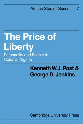 Post / Jenkins |  The Price of Liberty | Buch |  Sack Fachmedien