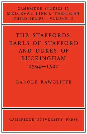 Rawcliffe |  The Staffords, Earls of Stafford and Dukes of Buckingham | Buch |  Sack Fachmedien