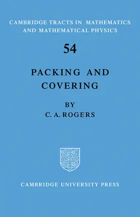 Rogers |  Packing and Covering | Buch |  Sack Fachmedien