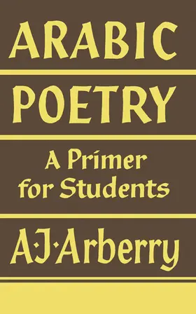 Arberry |  Arabic Poetry | Buch |  Sack Fachmedien