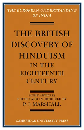 Marshall |  The British Discovery of Hinduism in the Eighteenth Century | Buch |  Sack Fachmedien