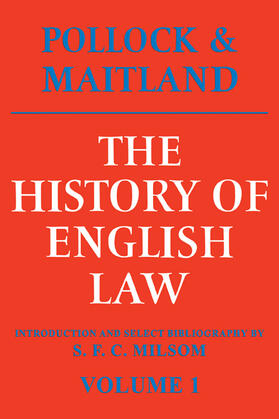 Pollock / Maitland | The History of English Law | Buch | 978-0-521-09515-0 | sack.de