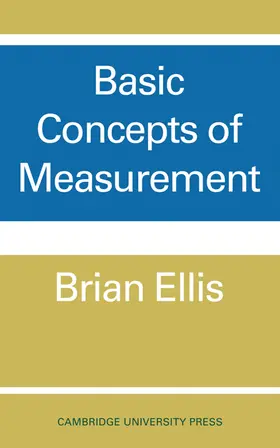 Ellis |  Basic Concepts of Measurement | Buch |  Sack Fachmedien