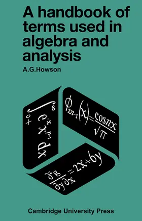 Howson |  A Handbook of Terms Used in Algebra and Analysis | Buch |  Sack Fachmedien