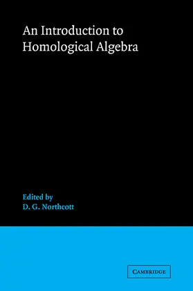 Northcott |  An Introduction to Homological Algebra | Buch |  Sack Fachmedien