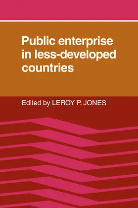 Jones |  Public Enterprise in Less Developed Countries | Buch |  Sack Fachmedien