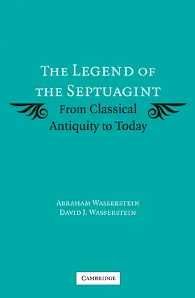 Wasserstein |  The Legend of the Septuagint | Buch |  Sack Fachmedien
