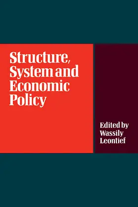 Leontief |  Structure, System and Economic Policy | Buch |  Sack Fachmedien
