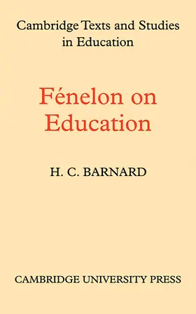 Barnard |  Fenelon on Education | Buch |  Sack Fachmedien