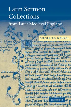 Wenzel |  Latin Sermon Collections from Later Medieval England | Buch |  Sack Fachmedien