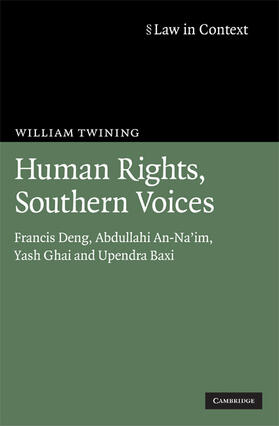 Twining | Human Rights, Southern Voices | Buch | 978-0-521-11321-2 | sack.de