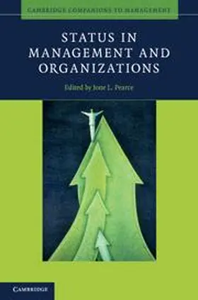 Pearce |  Status in Management and Organizations | Buch |  Sack Fachmedien