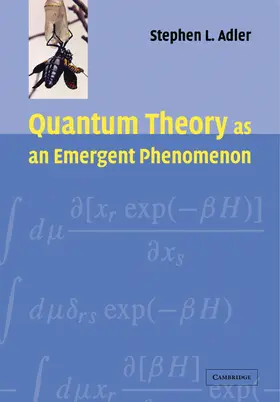 Adler |  Quantum Theory as an Emergent Phenomenon | Buch |  Sack Fachmedien