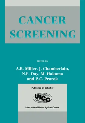 Miller / Chamberlain / Day |  Cancer Screening | Buch |  Sack Fachmedien
