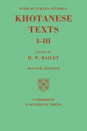 Bailey |  Indo-Scythian Studies | Buch |  Sack Fachmedien