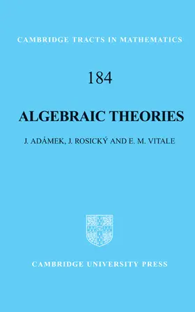 Adamek / Adámek / Rosicky |  Algebraic Theories | Buch |  Sack Fachmedien