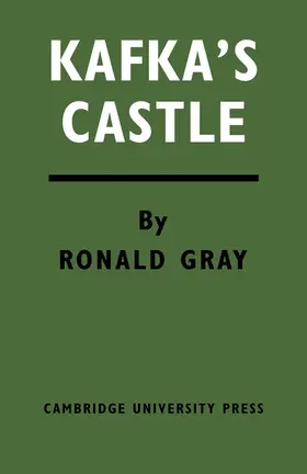 Gray |  Kafka's Castle | Buch |  Sack Fachmedien