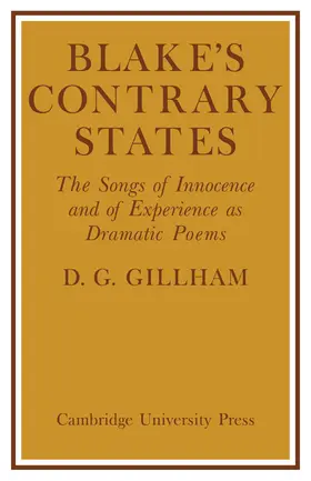 Gillham |  Blake's Contrary States | Buch |  Sack Fachmedien