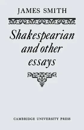 Smith |  Shakespearian and Other Essays | Buch |  Sack Fachmedien