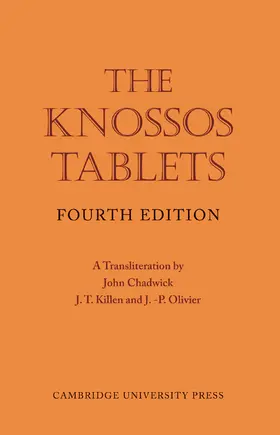 Chadwick / Killen / Olivier |  The Knossos Tablets | Buch |  Sack Fachmedien