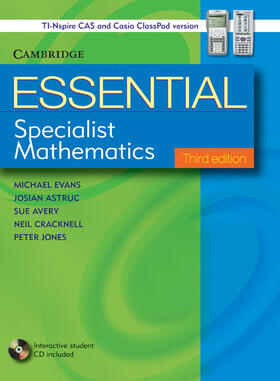 Evans / Astruc / Cracknell |  Essential Specialist Mathematics with Student CD-ROM TIN/CP Version | Buch |  Sack Fachmedien