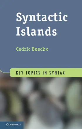 Boeckx |  Syntactic Islands | Buch |  Sack Fachmedien